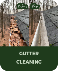 GreenTech Property Care. Duncan, Ladysmith, Nanaimo, Lantzville, Parksville and Qualicum Beach. Gutter Cleaning