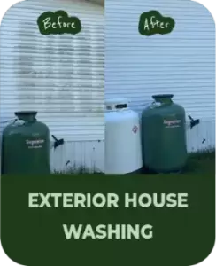 GreenTech Property Care. Duncan, Ladysmith, Nanaimo, Lantzville, Parksville and Qualicum Beach. Exterior House Washing