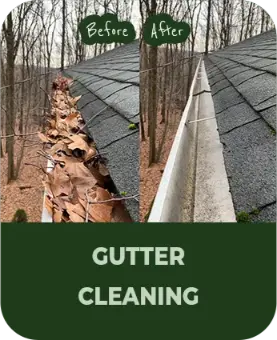 GreenTech Property Care - Gutter leaning